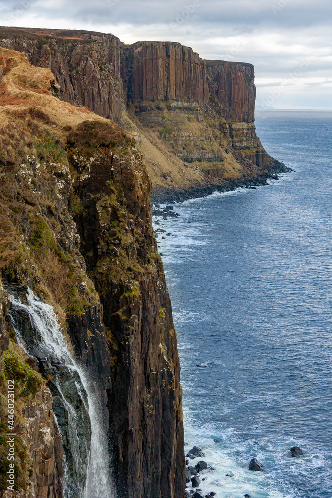 Kilt Rock and Mealt Falls -  Isle of Skye - Scotland
