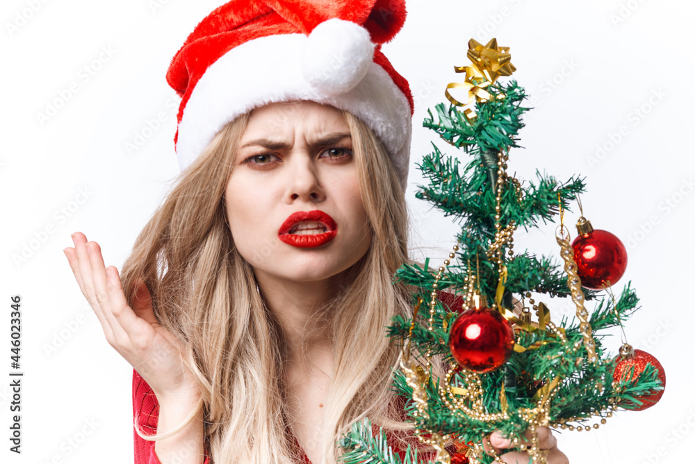 woman wearing santa claus costume holiday christmas toys tradition woman wearing santa claus costume holiday christmas toys tradition