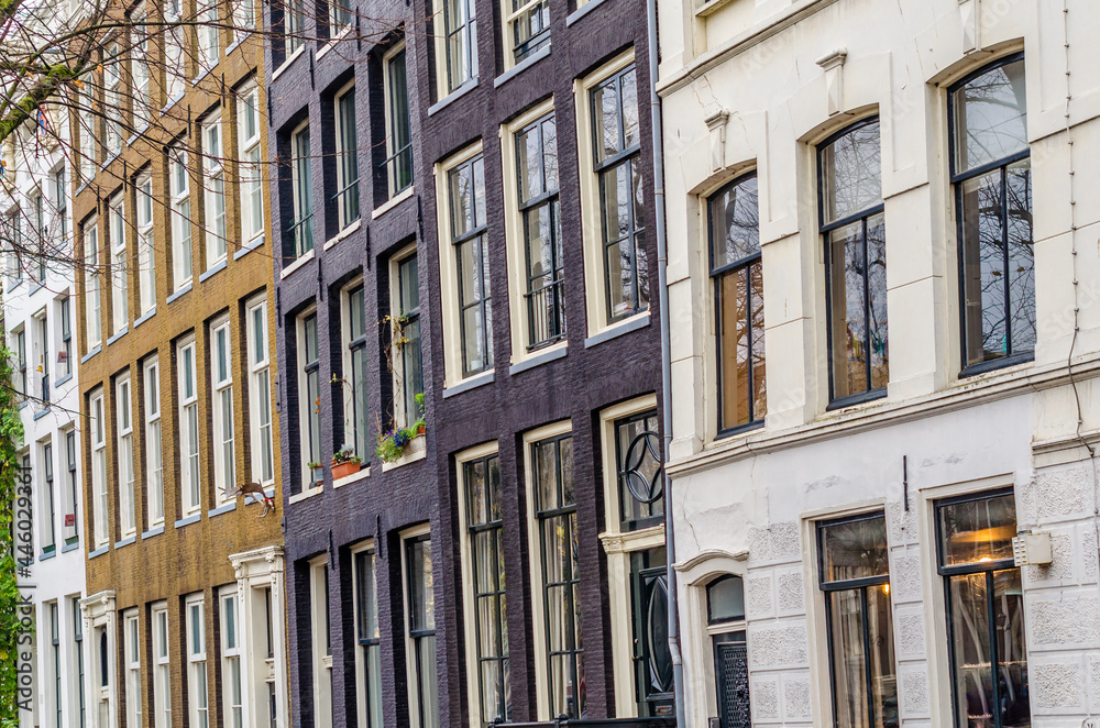 Architectural detail in Amsterdam, the Netherlands