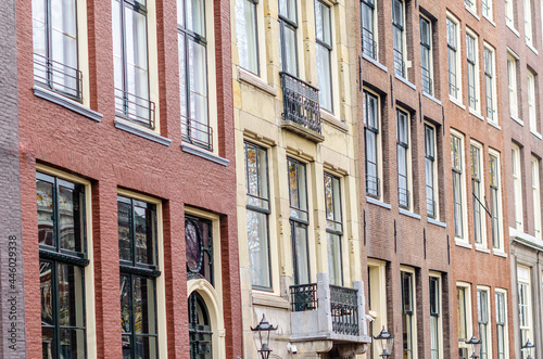 Architectural detail in Amsterdam, the Netherlands