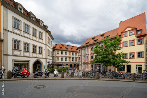 Bamberg  Br  ckenrathaus  Altstadt  Bayern  Deutschland  Regnitz  Klein Venedig  Geyersw  rthsteg  Historische Altstadt