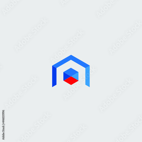 letter a logo design element (ID: 446031996)