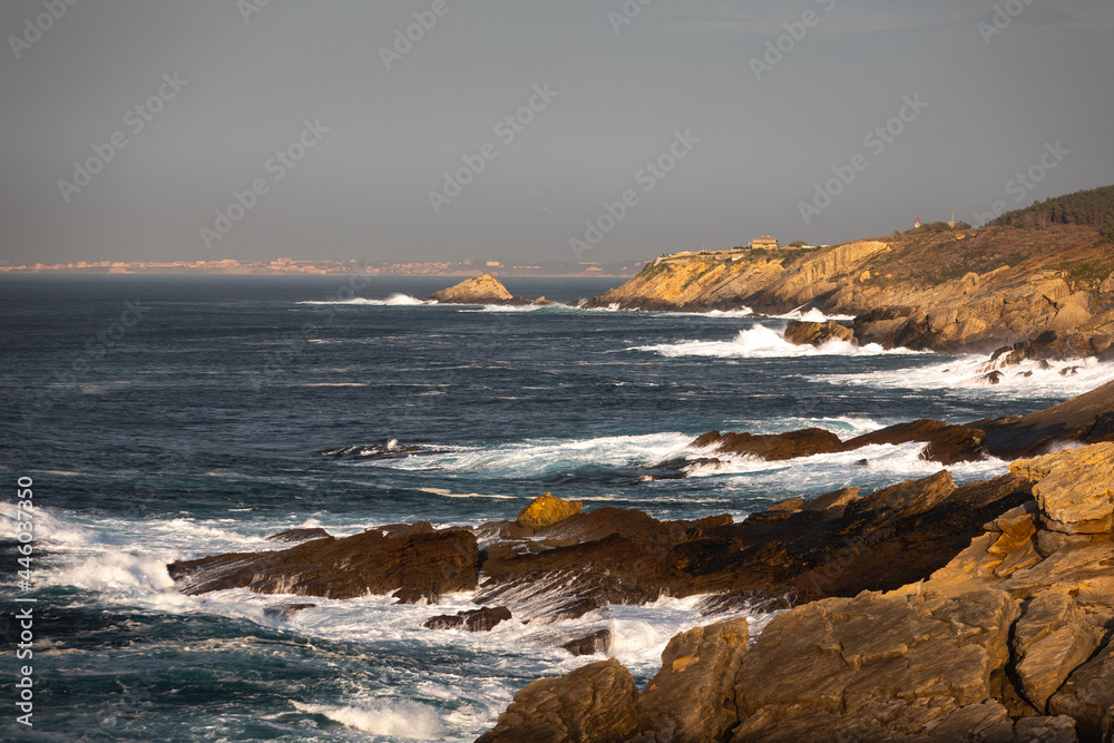 Brave sea hitting the coast at the Basque Country. Brave sea hitting the coast at the Basque Country.