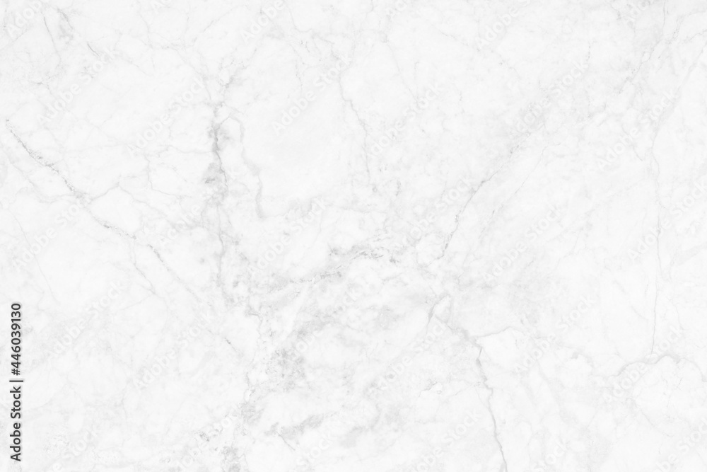 Fototapeta premium White grey marble texture background in natural pattern with high resolution, tiles luxury stone floor seamless glitter for interior and exterior.