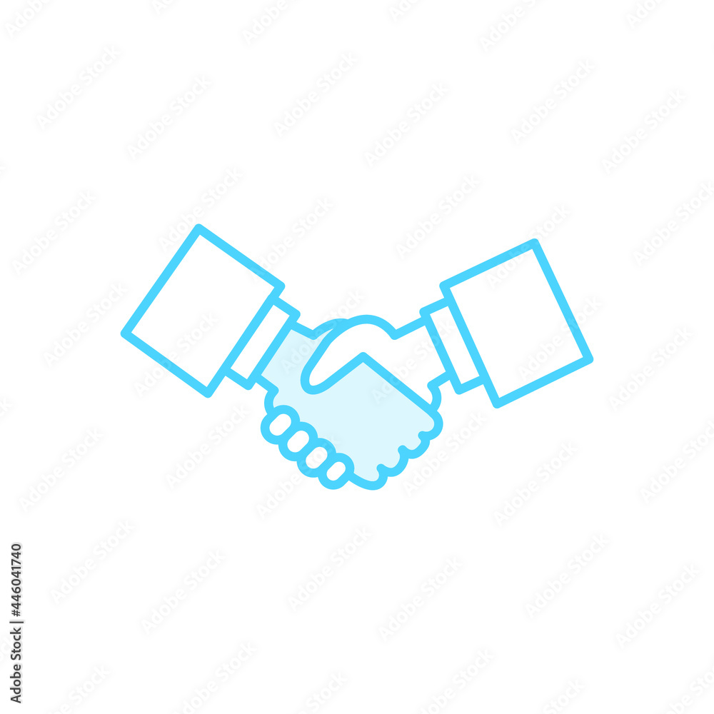 Illustration Vector Graphic of Handshake icon Illustration Vector Graphic of Handshake icon