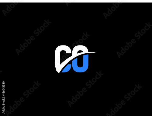 Letter CO Logo, creative co logo icon vector image design for your business