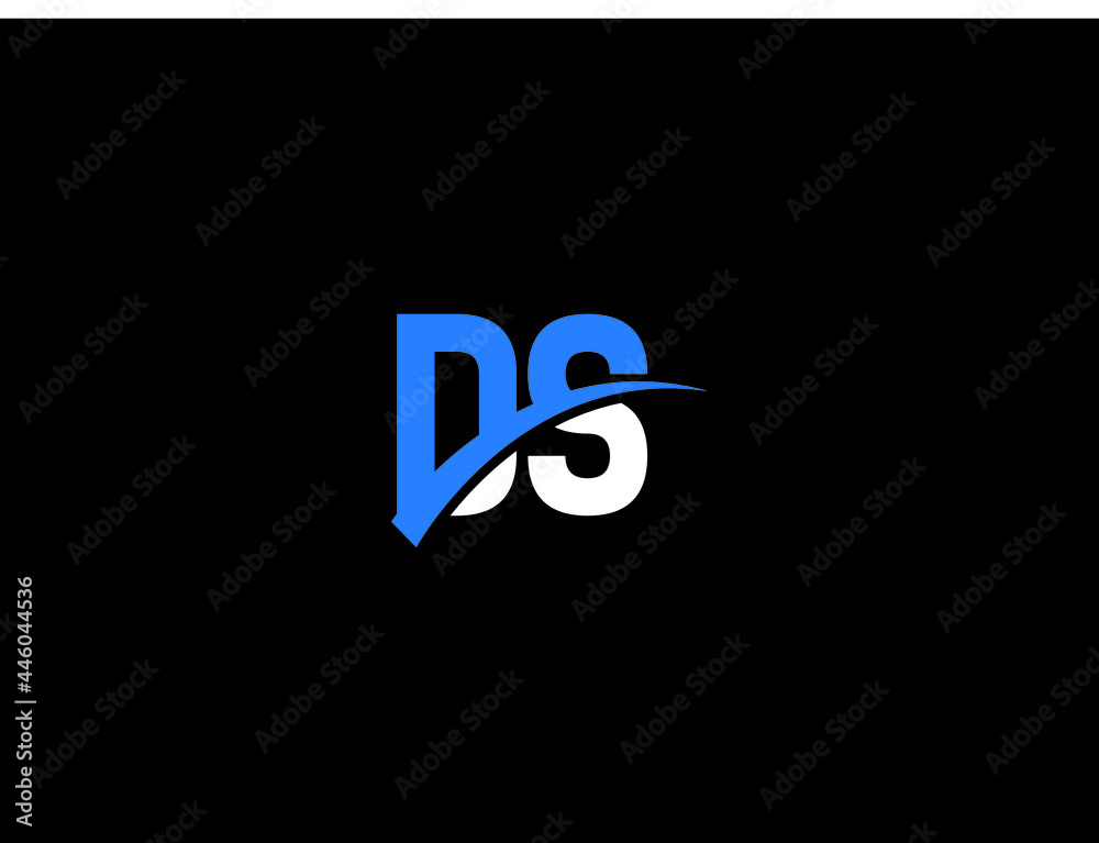 Letter DS Logo, creative ds logo icon vector image design for your ...