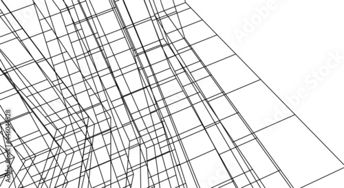 abstract architecture vector design