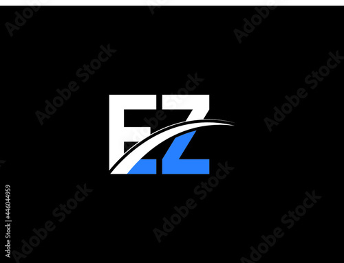 Letter EZ Logo, creative ez logo icon vector image design for your business