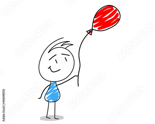 Andy and the balloon