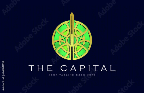 Pharaoh Capital Central Obelisk logo 
