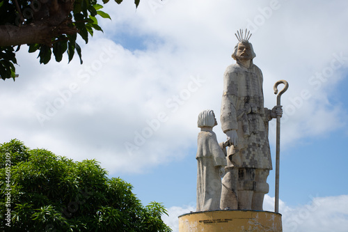 Obraz na płótnie statue of saint jose in saint jose de ribamar, maranhão w salonie