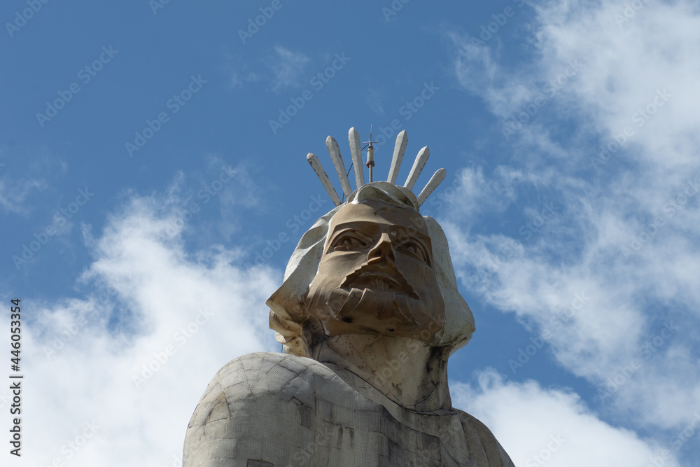statue of saint jose in saint jose de ribamar, maranhão