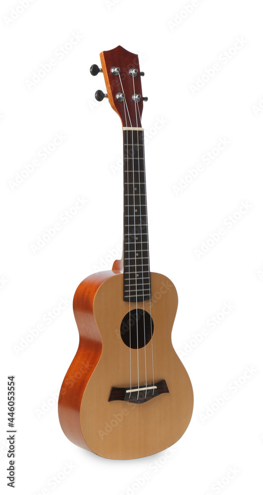 Obraz premium Ukulele isolated on white. String musical instrument