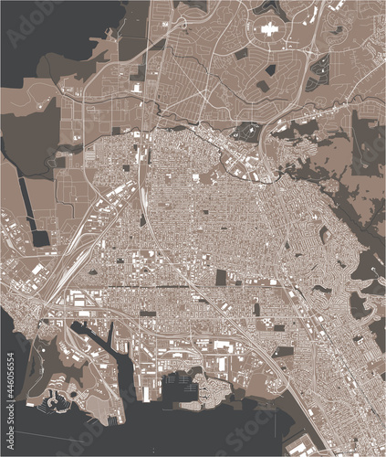 map of the city of Richmond, USA