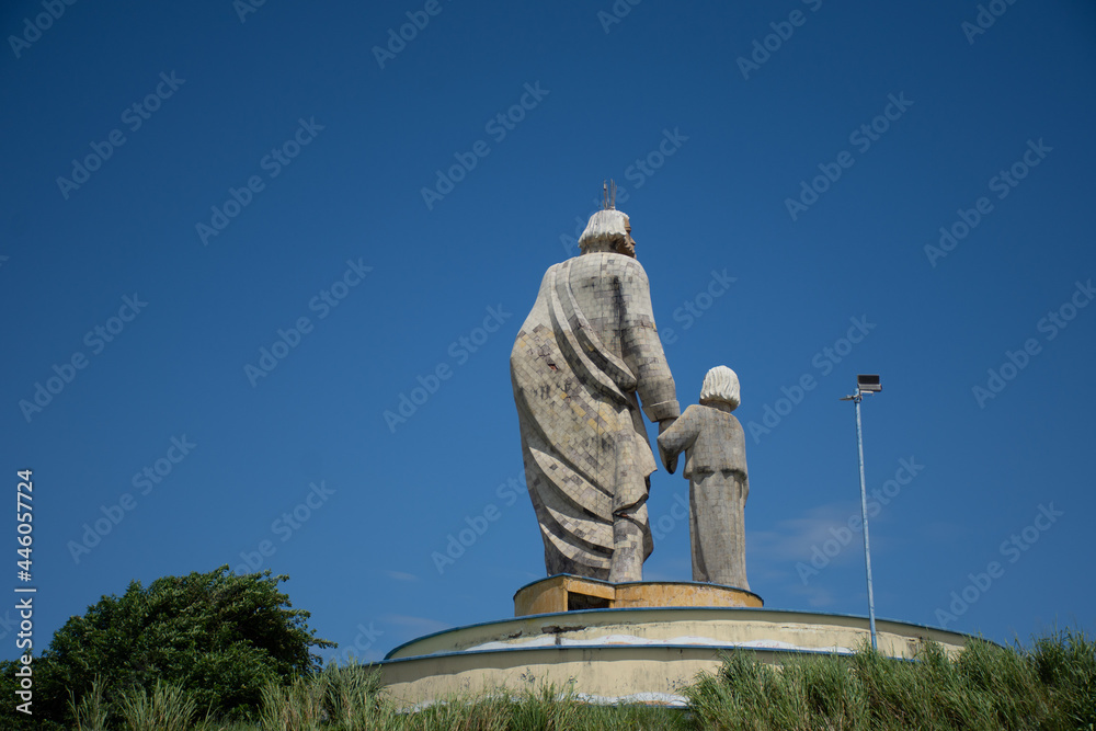 statue of saint jose in saint jose de ribamar, maranhão