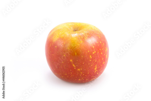 Manzana roja fondo blanco