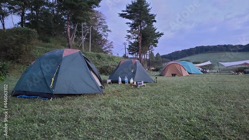 キャンプ風景