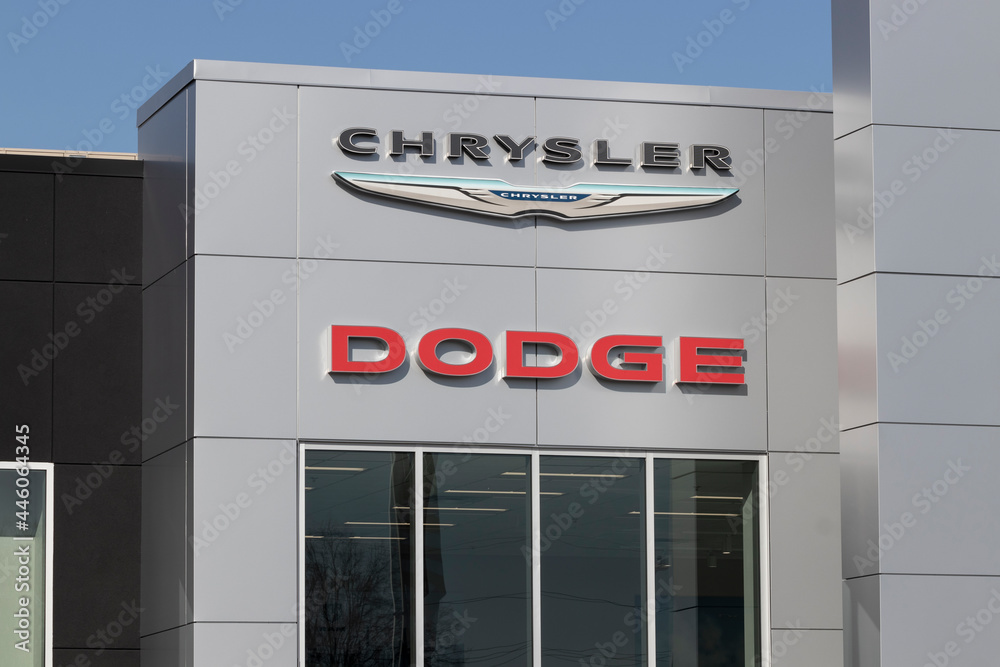 Chrysler and Dodge logos. The Stellantis subsidiaries of FCA are ...