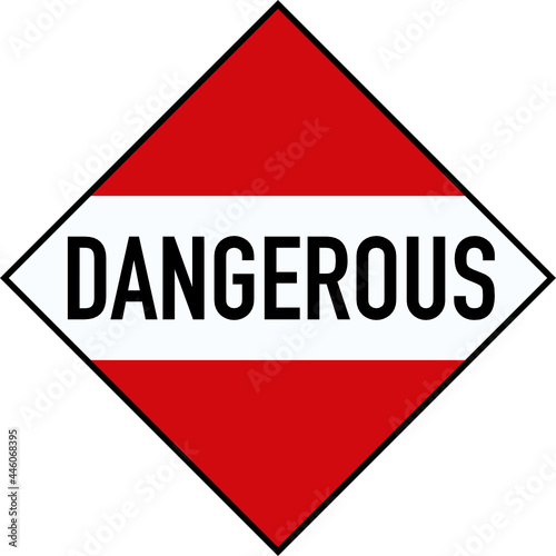 Dangerous Placard