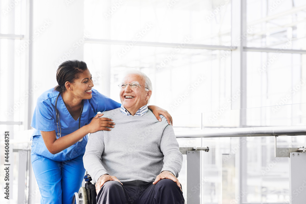 She loves seeing her patient is happy
