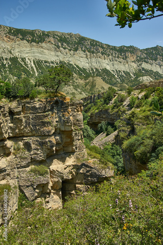 Amazing summer landscape in the Caucasus Mountains