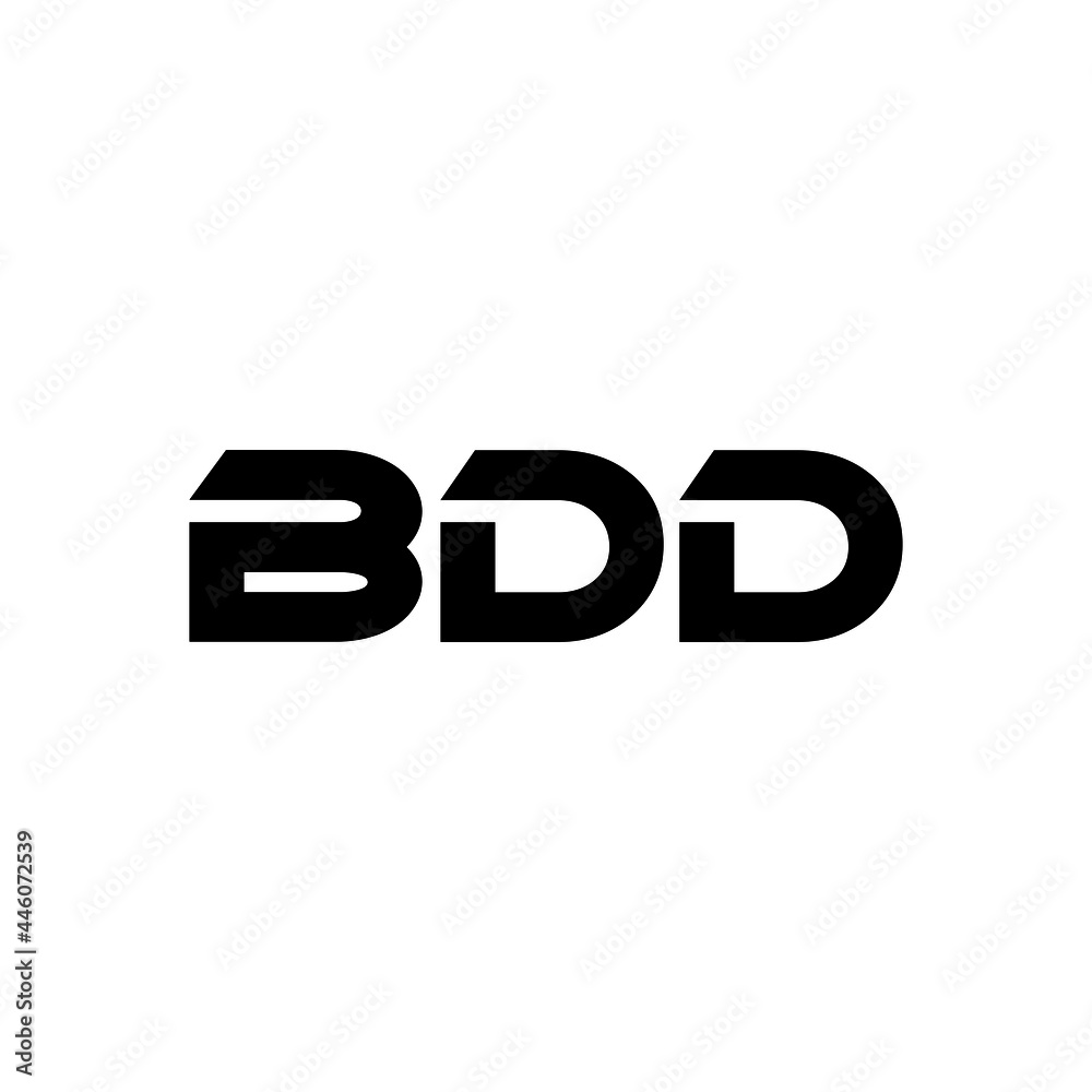 BDD letter logo design with white background in illustrator, vector logo modern alphabet font overlap style. calligraphy designs for logo, Poster, Invitation, etc. BDD letter logo design with white background in illustrator, vector logo modern alphabet font overlap style. calligraphy designs for logo, Poster, Invitation, etc.