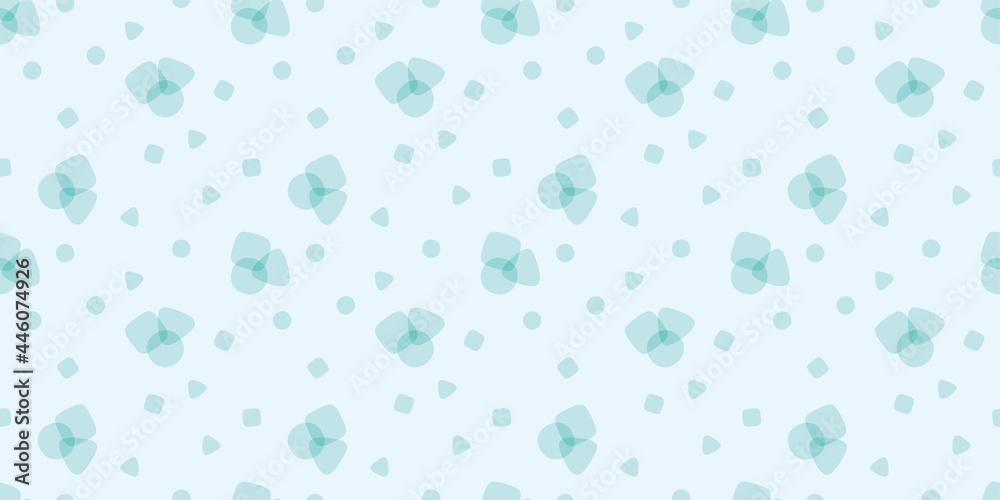 Cute abstract shapes background. Seamless pattern.Vector. かわいい抽象的なパターン Cute abstract shapes background. Seamless pattern.Vector. かわいい抽象的なパターン