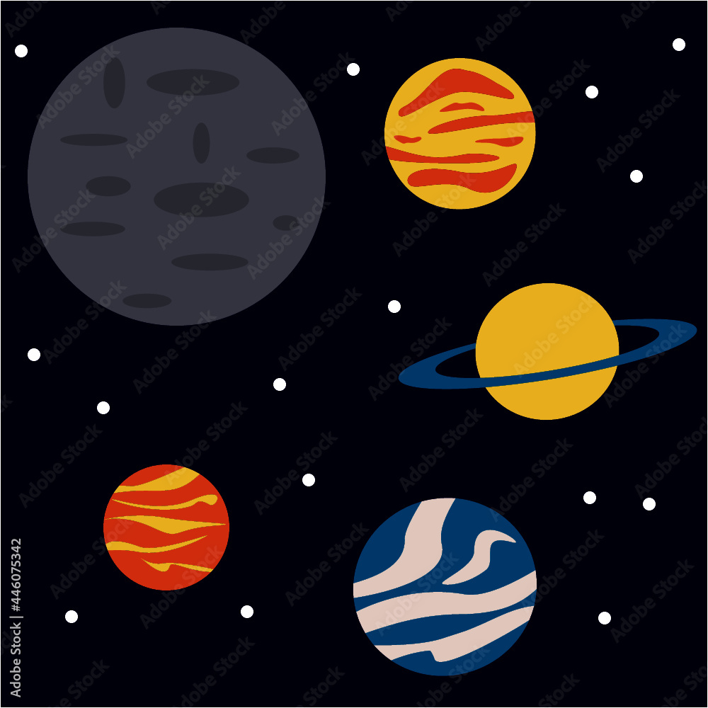 pattern of planets