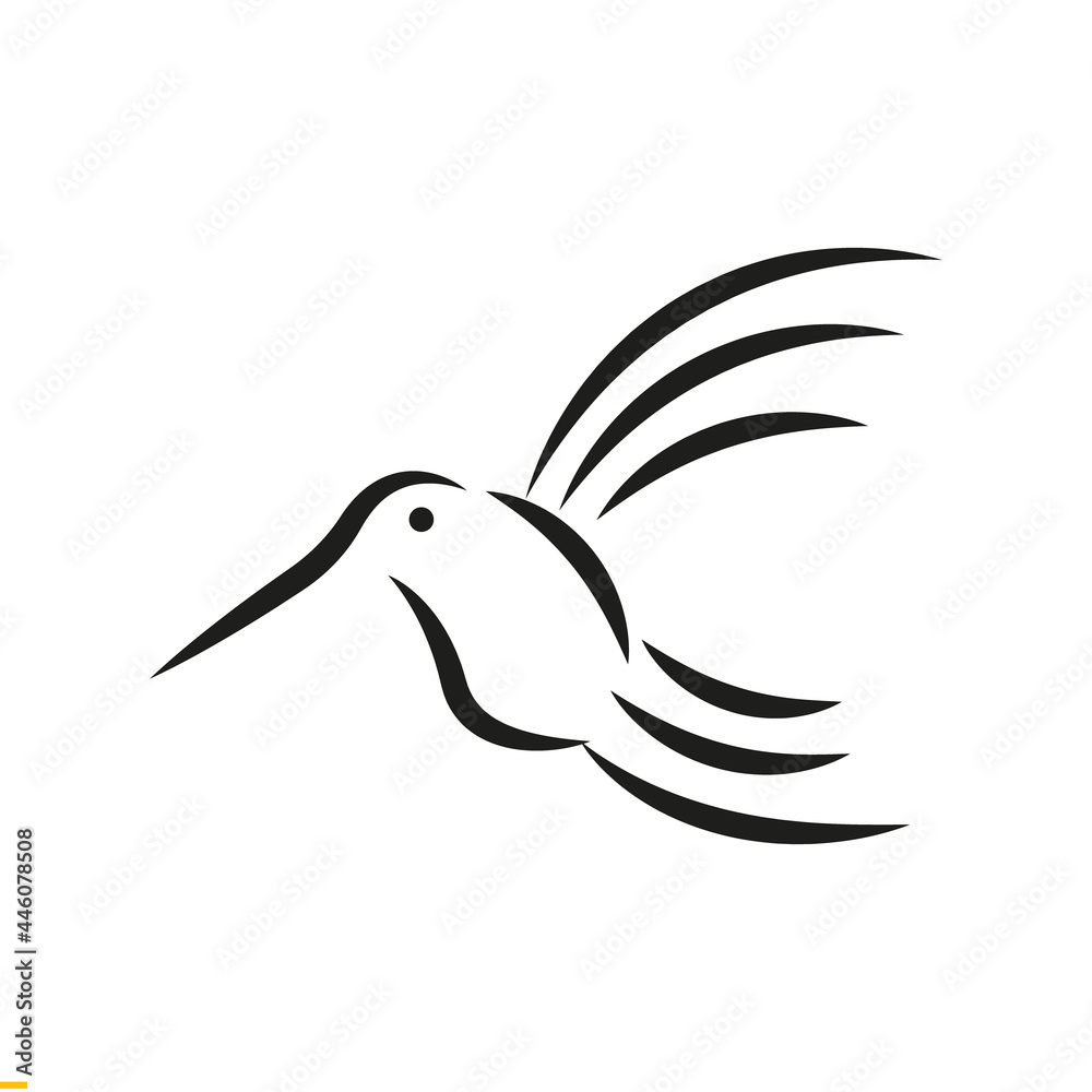 Bird Line Art Vector Logo Design for Business and Company Bird Line Art Vector Logo Design for Business and Company