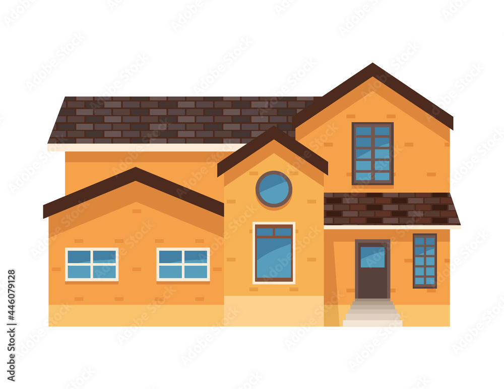 house front orange house front orange