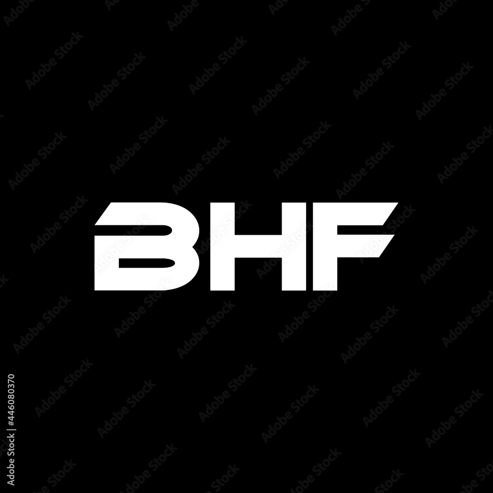 BHF letter logo design with black background in illustrator, vector logo modern alphabet font overlap style. calligraphy designs for logo, Poster, Invitation, etc. BHF letter logo design with black background in illustrator, vector logo modern alphabet font overlap style. calligraphy designs for logo, Poster, Invitation, etc.