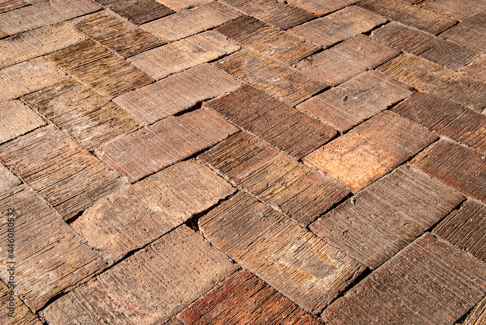 Ancient stone masonry flooring, stone floor texture Ancient stone masonry flooring, stone floor texture