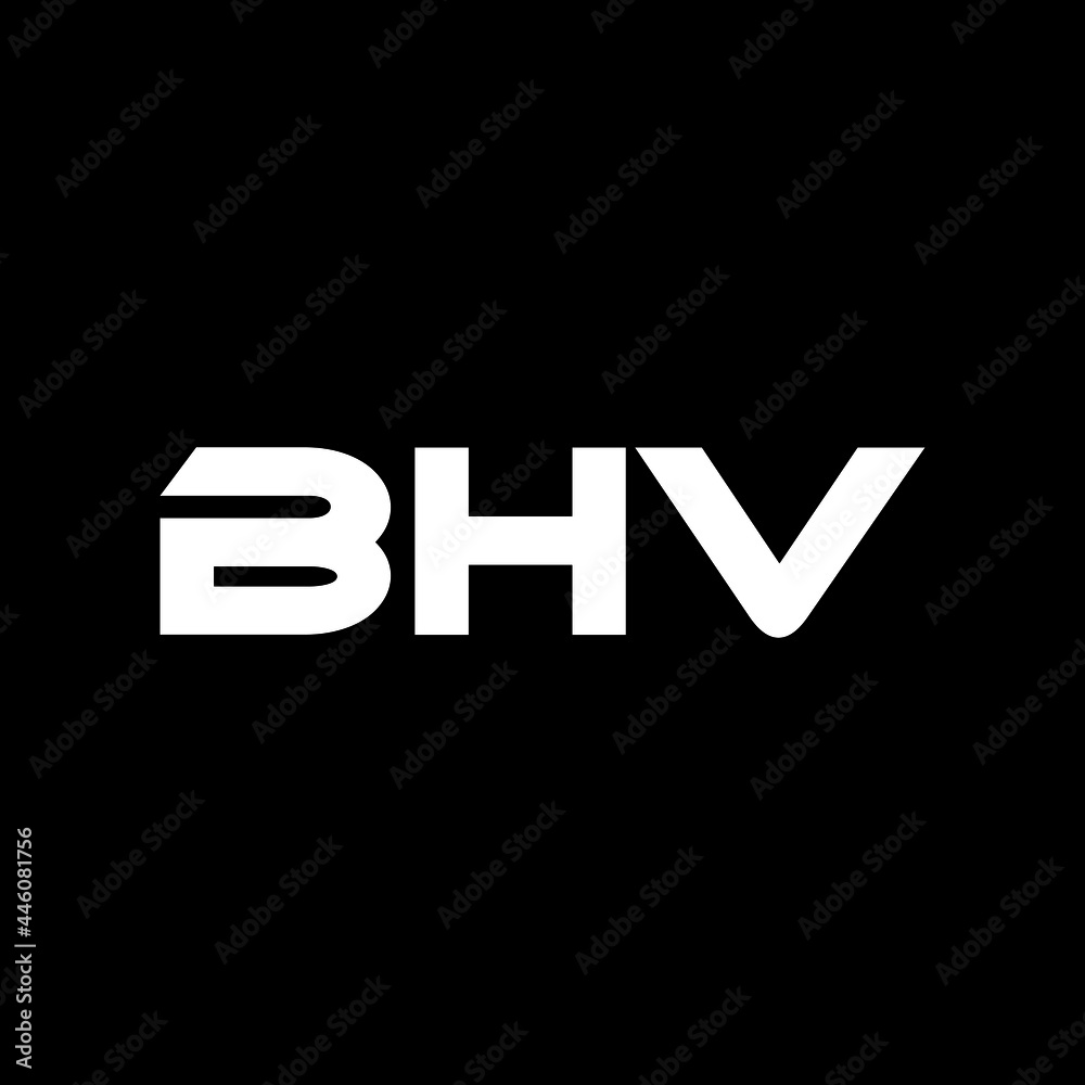 BHV letter logo design with black background in illustrator, vector logo modern alphabet font overlap style. calligraphy designs for logo, Poster, Invitation, etc. BHV letter logo design with black background in illustrator, vector logo modern alphabet font overlap style. calligraphy designs for logo, Poster, Invitation, etc.