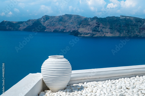 Santorini Sone Vase photo