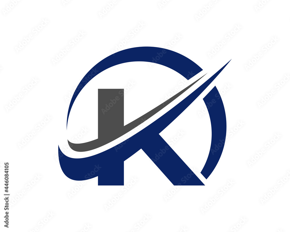 k letter swoosh logo template 1 k letter swoosh logo template 1
