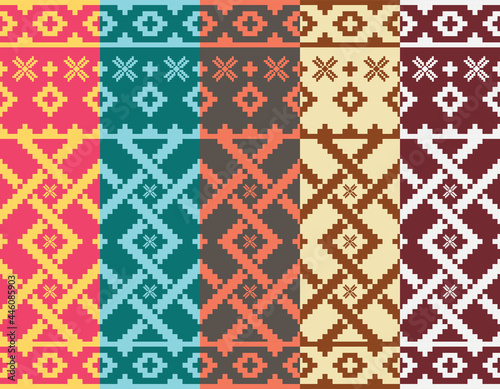 embroidery style,Pattern fabric,Ethnic Pattern,Geometric ethnic,oriental pattern,traditional Design,background carpet,wallpaper Ethnic,clothing wrapping Batik,fabric Vector illustration,embroidery sty