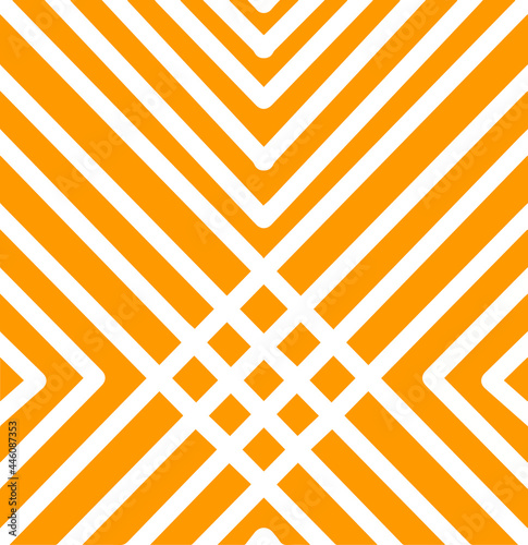 Vector graphic element yellow square with lines for decoration