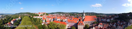 Tübingen, Deutschland: Stadtpanorama