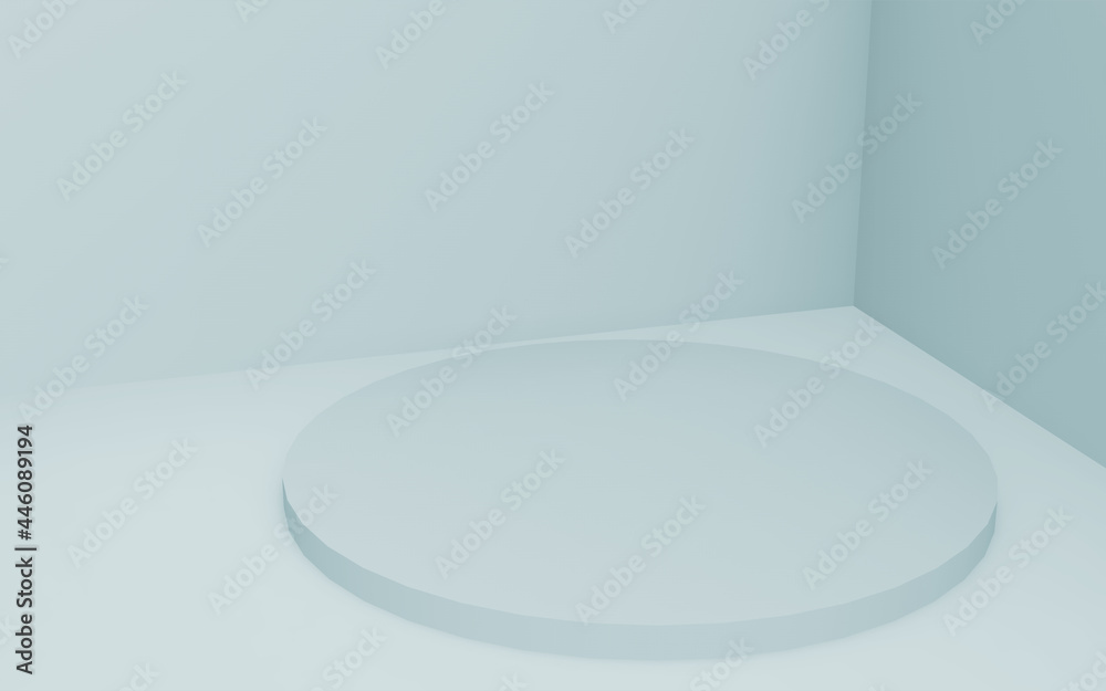 Abstract 3d gray white colors cylinder podium minimal studio background. Abstract 3d gray white colors cylinder podium minimal studio background.