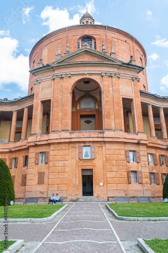 The beautiful Sanctuary of the Madonna of San Luca photo