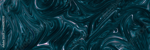 Abstract bright liquid gradient. 3d rendering.