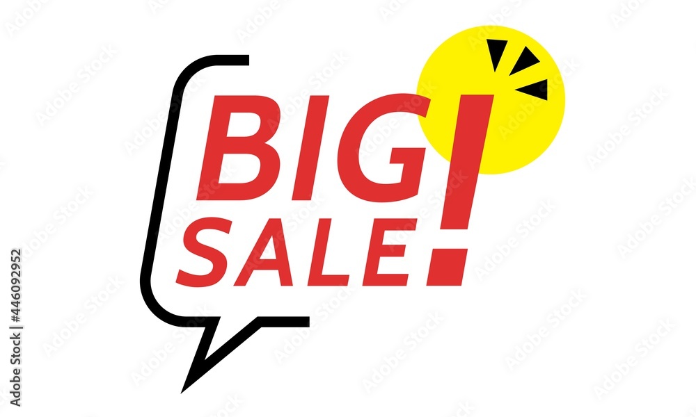Big Sale and special offer. Banner, Button Speech bubbles with dialog words Thinking and speaking clouds . Vector illustration.Theme color. Big Sale and special offer. Banner, Button Speech bubbles with dialog words Thinking and speaking clouds . Vector illustration.Theme color.