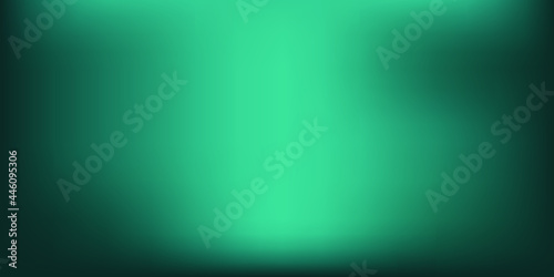 Abstract Gradient teal background. Blurred turquoise water backdrop. Vector illustration for your graphic design, banner, summer or aqua poster