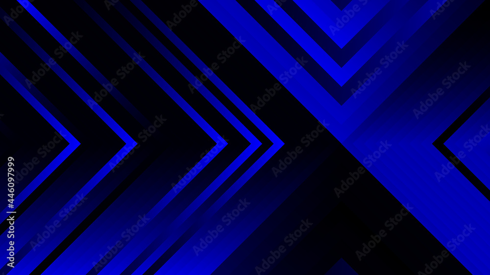 Abstract Classic background modern hipster futuristic graphic. Blue background with stripes. Vector abstract blue background texture design