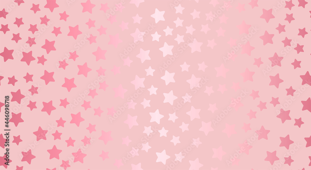 Rose gold stars seamless pattern Vector illustration Rose gold stars seamless pattern Vector illustration