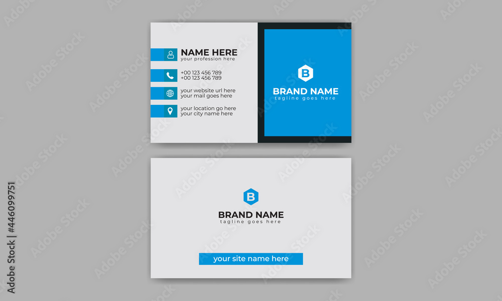 Business Card Template Design-21 Business Card Template Design-21