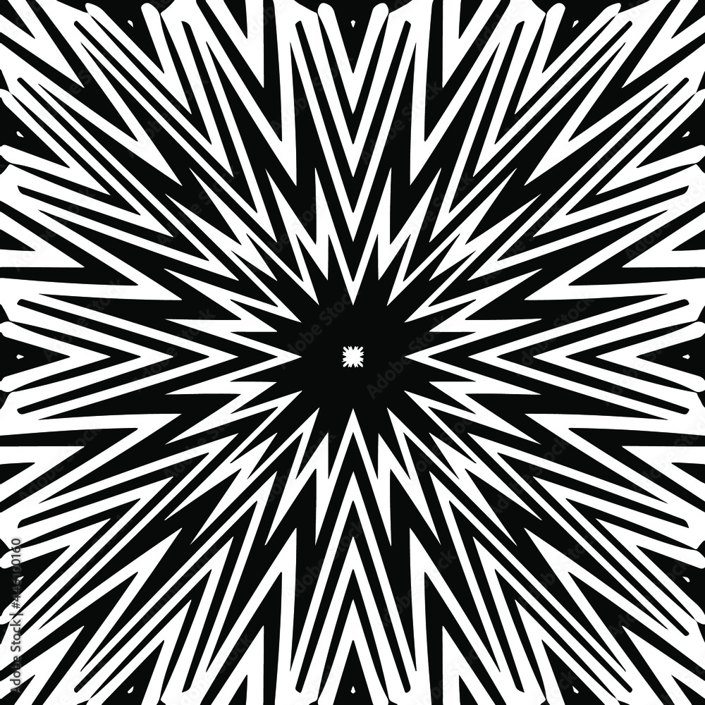 Vector geometric pattern. Black and white pattern. Vector geometric pattern. Black and white pattern.