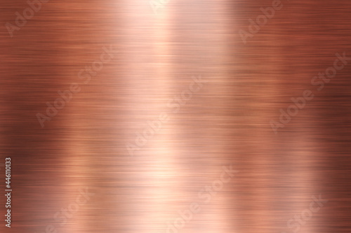 copper texture background with reflection