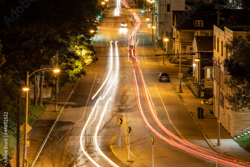 traffic in night © AJ's Photo Art